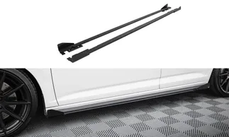 Maxton Design Street Pro Side Skirts Diffusers + Flaps For MK7 VW Jetta GLI
