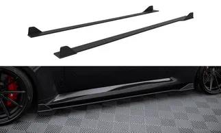 Maxton Design Street Pro Side Skirts Diffusers For G87 BMW M2 - V2