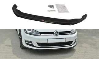 Maxton Design Front Splitter For VW MK7 Golf - Gloss Black