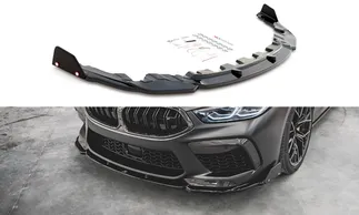 Maxton Design Front Splitter W/Flaps For F92/F93 BMW M8 Coupe/Gran Coupe - V1
