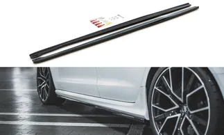 Maxton Design Side Skirt Diffusers For C7 Audi RS6 – V2