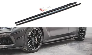Maxton Design Side Skirts Diffusers For F93 BMW M8 Gran Coupe - V2