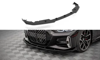 Maxton Design Street Pro Front Splitter W/Flaps For G22 BMW 4 Series M-Pack