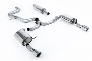Milltek Resonated Catback Exhaust System For VW MK7 Jetta GLI