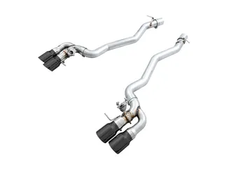 AWE SwitchPath Axleback Exhaust for BMW F90 M5 - Diamond Black Tips