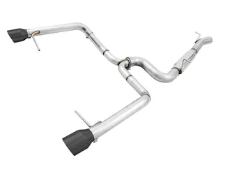 AWE Track Edition Exhaust for VW Golf Alltrack / Sportwagen 4Motion - Diamond Black T