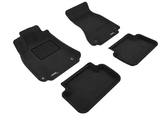 3D MAXpider Elegant Floor Mats For 09-16 Audi A4 / S4 (B8) - Black R1 R2