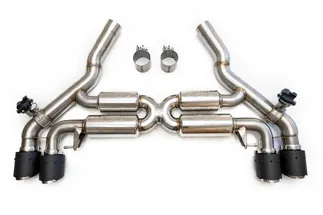Fabspeed Valvetronic Exhaust System For F90 BMW M5 - Quad Style Tips