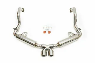 Fabspeed Supercup Race Exhaust System For Porsche 987 Boxster / Cayman - Polished SS