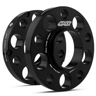 Apex BMW 5x120mm Spacer Kit - Black
