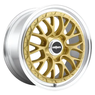 Rotiform R156 LSR 19X10 ET25 (5x4.5 / 72.6) - Matte Gold Machined