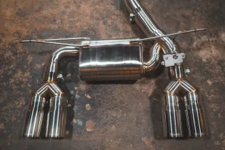 Valvetronic Valved Sport Exhaust System For M3/M4 (F80/F82/F83) - Brushed