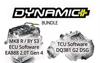 034 Dynamic+ Stage 1 ECU/TCU Performance Tune Bundle For VW MK8 Golf R/ Audi 8Y S3