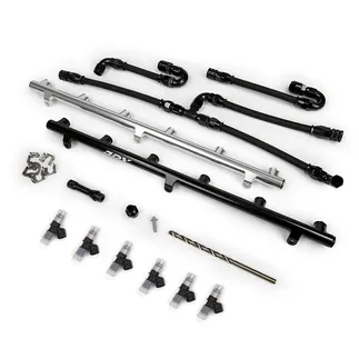 JDY MPI Fuel Rail Kit For G8X BMW M2/M3/M4 (S58) - Black