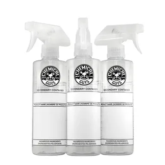 Chemical Guys Secondary Container Dilution Bottles - 16oz (3 Pack)