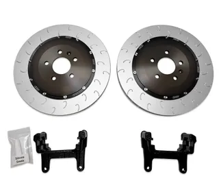 034 2-Piece Floating Rear Rotor 370mm Upgrade for B9/B9.5 Audi RS4/RS5