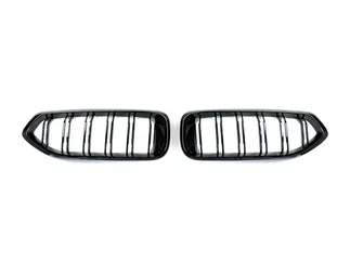 AutoTecknic Painted Glazing Black Dual-Slat Front Grilles For G29 BMW Z4