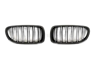 AutoTecknic Dual Slats Front Grilles For F10 BMW 5 Series (Including M5)