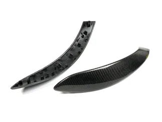 AutoTecknic Carbon Door Grip Handle Trim Set For F83 BMW M4