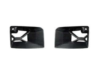 AutoTecknic Dry Carbon Podium Front Bumper Lower Vent Set For G87 BMW M2