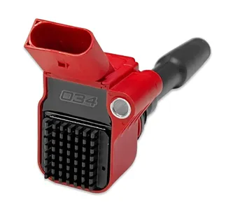 034 High Output Ignition Coil EA8XX Engines - Red - Single