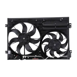 TYC Dual Radiator and Condenser Fan Assembly - 621460