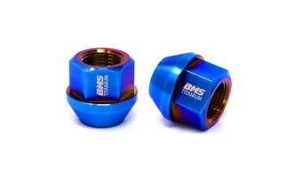 BMS Cone Seat Elite Titanium Lug Nuts - M14x1.25 - Set of 20