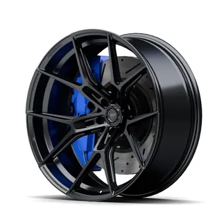 Wheel Force R1 Forged Wheel (5x112 / 66.56) - Deep Black