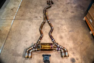 Valvetronic Titanium Valved Sport Exhaust System For G42 BMW M240i