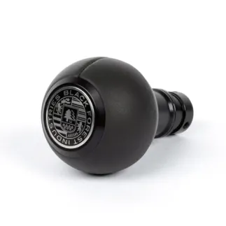 BFI GS2 Heavy Weight Shift Knob - Black Nappa Leather -  (MINI Manual Fitment)