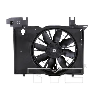 TYC Dual Radiator and Condenser Fan Assembly - 9497929