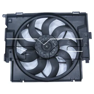 TYC Dual Radiator and Condenser Fan Assembly - 17428641964