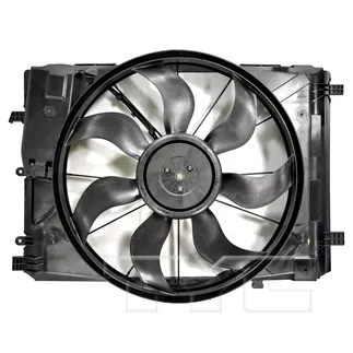 TYC Dual Radiator and Condenser Fan Assembly - 2465000064