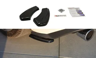 Maxton Design Rear Side Splitters For VW MK7.5 GTI - Gloss Black