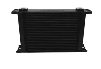 OBP Black 25 Row Oil Cooler with M22 Female Fittings, 235mm Matrix