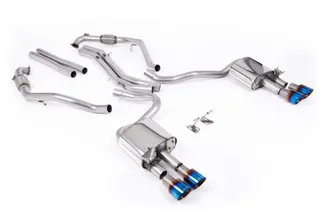 Milltek Non-Resonated Catback For B9 Audi S5 W/ Brace Bars (Sport Diff Models)