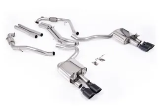 Milltek Non-Resonated Catback For B9 Audi S5 W/ Brace Bars (Sport Diff Models)