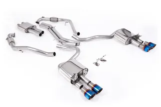 Milltek Resonated Catback For B9 Audi S5 W/ Brace Bars (Sport Diff Models)