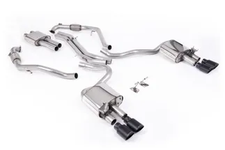 Milltek Resonated Catback For B9 Audi S5 W/ Brace Bars (Sport Diff Models)