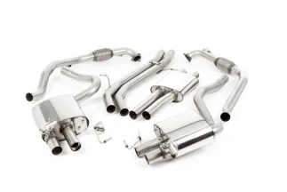 Milltek Resonated Catback For B9 Audi S5 W/o Brace Bars (Sport Diff Models)(LHD)