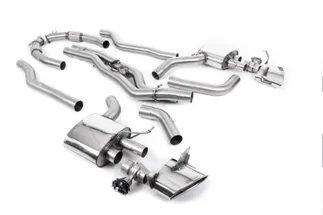 Milltek Twin 80mm Non-Resonated Catback Exhaust For C8 Audi RS6/RS7 (Non OPF/GPF)