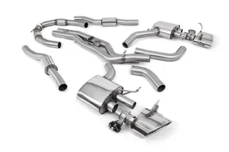 Milltek Twin 80mm Resonated Catback Exhaust For C8 Audi RS6/RS7 (Non OPF/GPF)