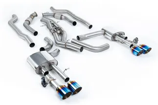 Milltek Twin 80mm Non-Resonated Catback For D5 Audi S8 (Standard Wheel Base)(US/ROW)