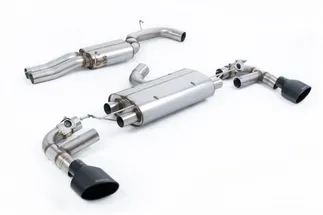 Milltek 80mm Resonated Catback Exhaust System For MK3 Audi TTRS (Non OPF/GPF)
