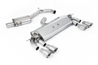 Milltek Resonated Catback Exhaust System For VW MK7 Golf R