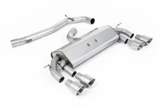 Milltek Non-Valved & Non-Resonated Race Catback Exhaust System For VW MK7 Golf R