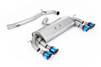 Milltek Non-Valved & Non-Resonated Race Catback Exhaust System For VW MK7 Golf R