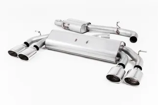 Milltek Non-Valved & Non-Resonated Race Catback Exhaust For VW MK7.5 Golf R (Non GPF)