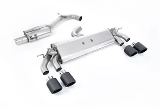 Milltek Resonated Catback Exhaust System For VW MK7.5 Golf R (Non GPF)