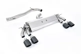 Milltek Non-Resonated Catback Exhaust System For VW MK7.5 Golf R (GPF & Non GPF)